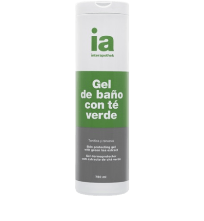 INTERAPOTHEK GEL DE BAÑO CON EXTO TE VERDE 750 ML