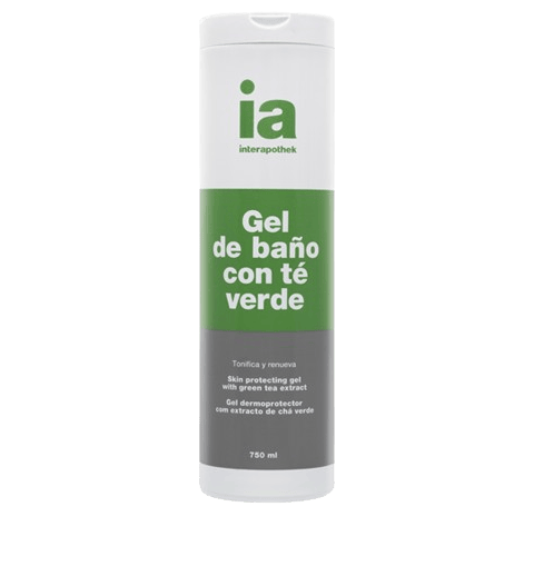 INTERAPOTHEK GEL DE BAÑO CON EXTO TE VERDE 750 ML