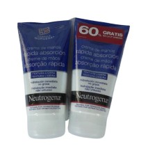 NEUTROGENA MANOS RAPIDA ABSORCION 75 ML PACK 2 UNIDADES