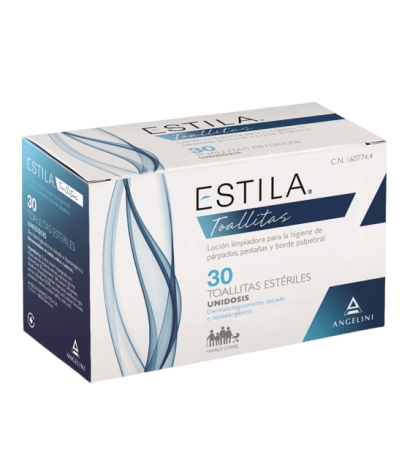 ESTILA TOALLITAS ESTERILES 30 UNIDOSIS