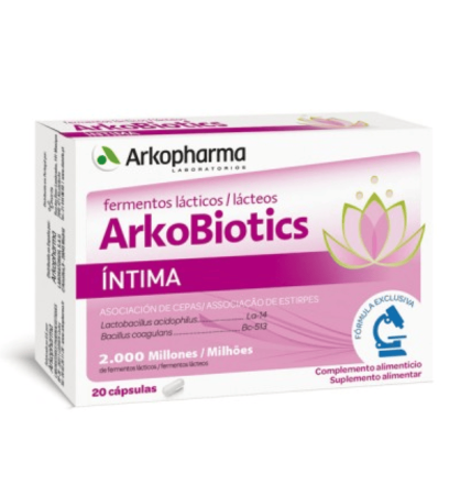 ARKOBIOTICS INTIMA FLORA VAGINAL 20 CAPSULAS