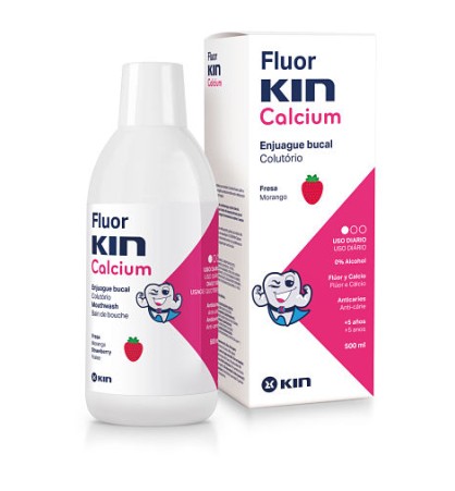 FLUOR KIN CALCIO ENJUAGUE BUCAL 500 ML