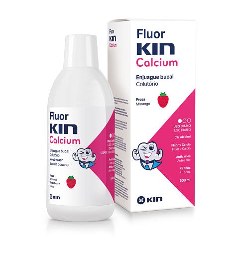 FLUOR KIN CALCIO ENJUAGUE BUCAL 500 ML