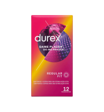 PRESERVATIVOS DUREX DAME PLACER 12 UNIDADES