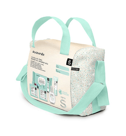 BOLSO WELCOME BABY MINT SUAVINEX