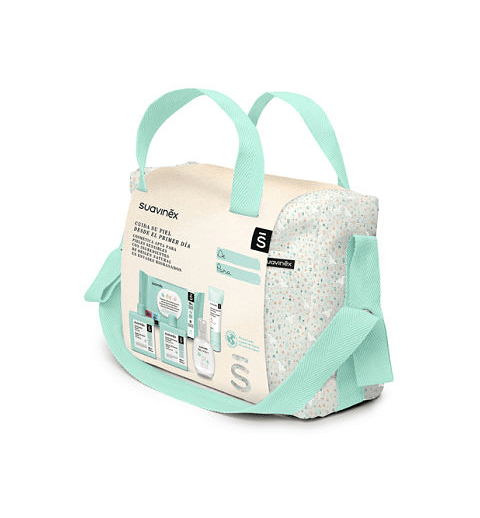 BOLSO WELCOME BABY MINT SUAVINEX