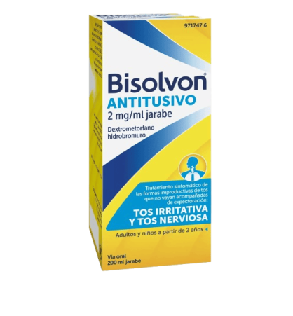 BISOLVON ANTITUSIVO 10 MG/5 ML JARABE 200 ML